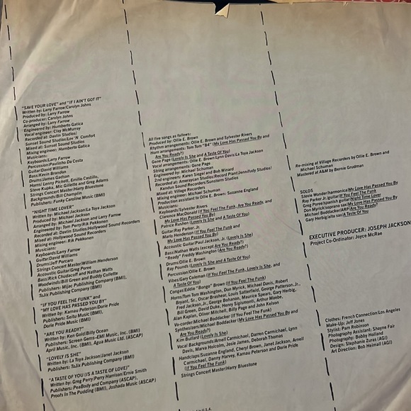 La Toya Jackson Record Vinyl Album LP Vintage - Picture 2 of 4